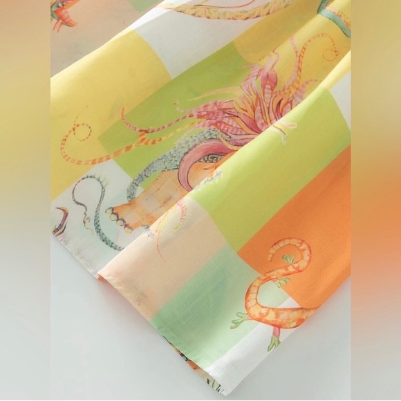 The Khaleesi MIDI Patchwork Sundress In Multi Print - Picture 8 of 15